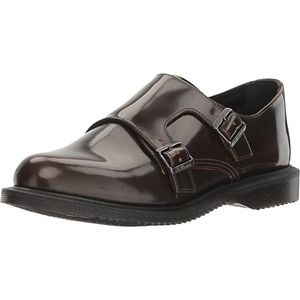 RARE Dr. Martens Women's Pandora Double Monk Strap, Tan Arcadia